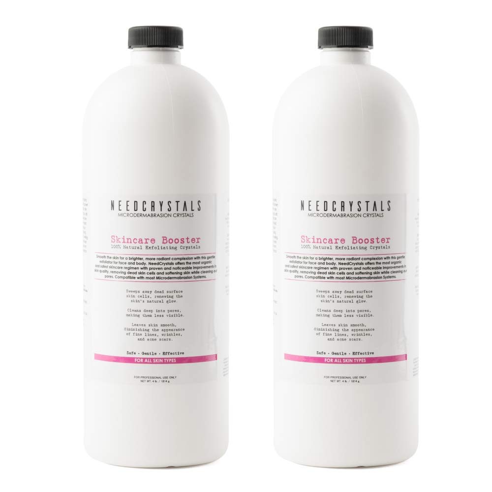 Microdermabrasion Crystals for Machines, All-Natural Facial - NeedCrystals