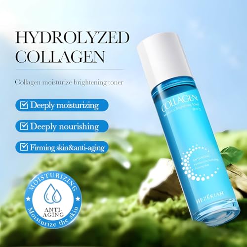 6 Pcs Collagen Skin Care Set for Teen Girls, Hydrating Skincare - Product Imagery