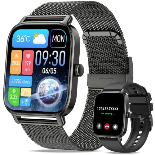 Smart Watch for Men Women Fitness Tracker: Make Answer Call - Product Imagery