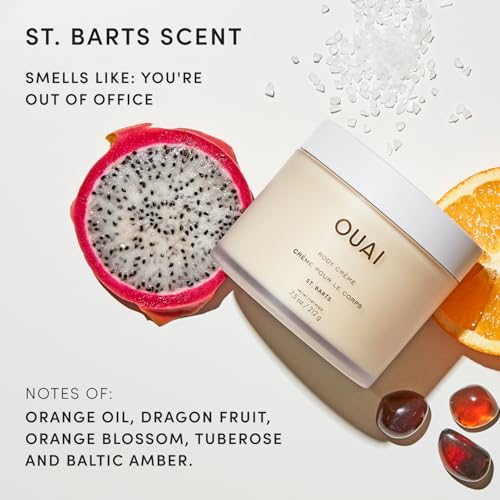 OUAI Body Cream - Hydrating Whipped Body Cream - St. Barts (7.5 - Product Imagery