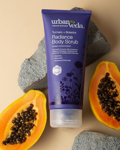 Urban Veda Radiance Body Scrub | Turmeric Body Scrub for Dry - Product Imagery