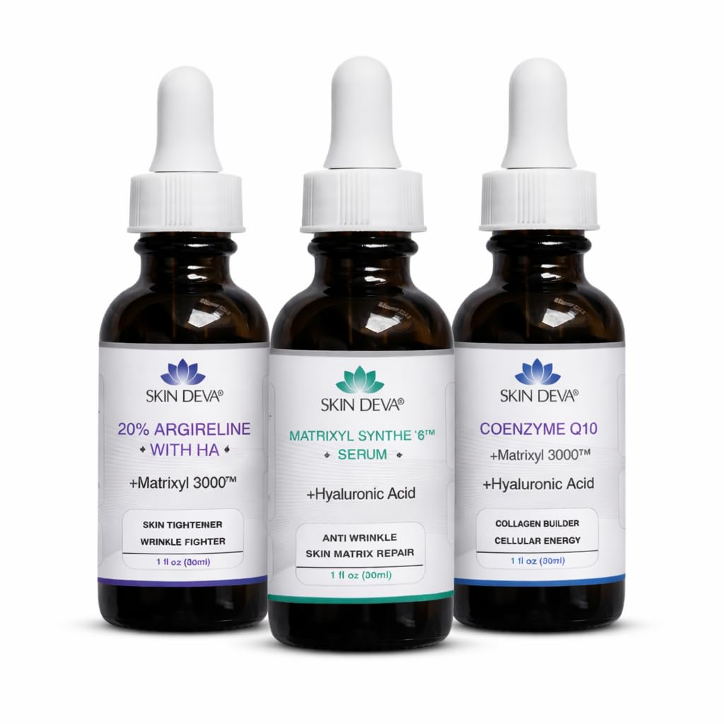 SKIN DEVA Anti Aging Facial Serum Bundle Argireline 20 Serum - SKIN DEVA Official Imagery - 2