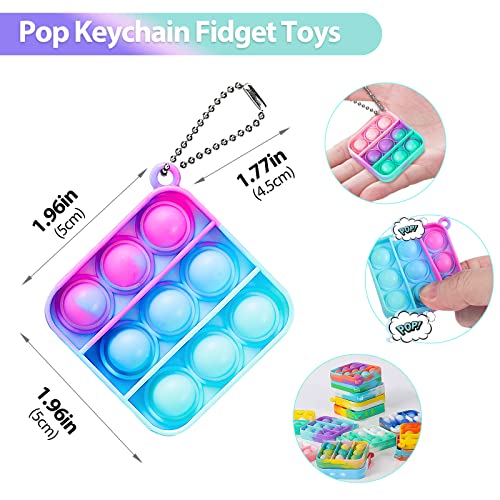 Pop Fidget Toys Bulk Its Party Favors for Kids 30 Pack Mini Pop - Product Imagery