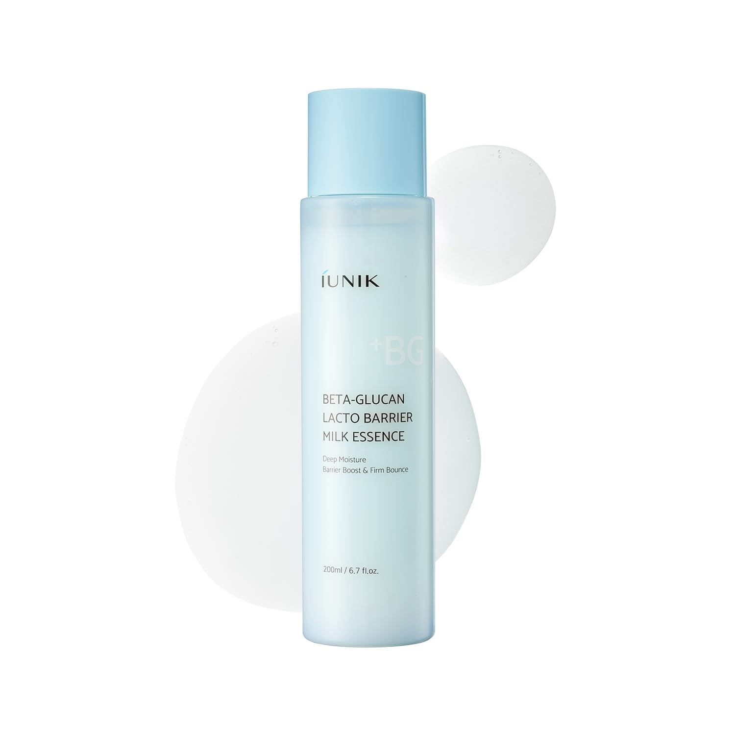 IUNIK Beta-Glucan Barrier Milky Toner Essence - IUNIK