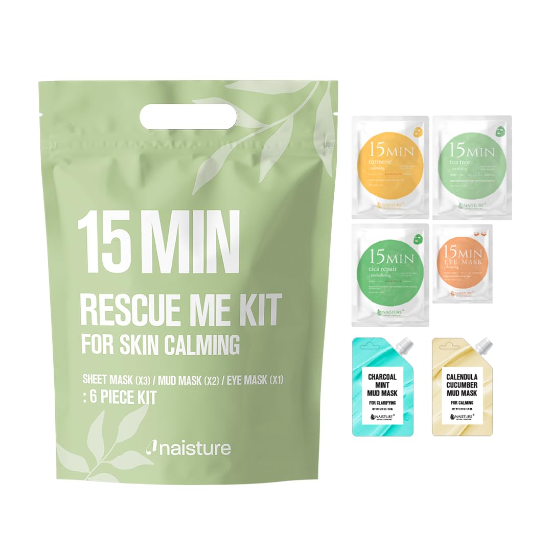 15 Min Pamper Me Kit Korean Spa Skincare Gift Set for Women-Head - Naisture