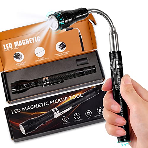 Magnetic Flashlight Gifts for Men Stocking Stuffers for Men - Product Imagery