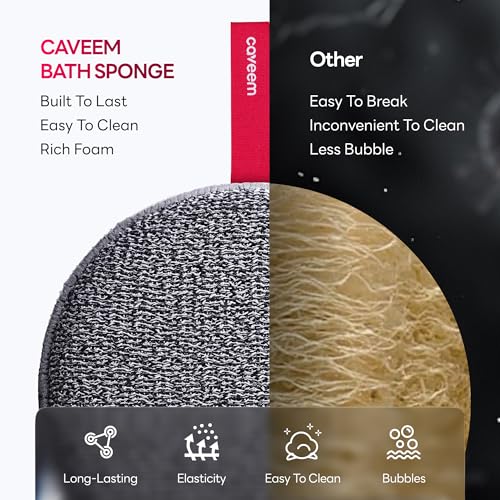 Exfoliating Body Scrubber, Bath and Body Scrub Buffer, Body - Product Imagery
