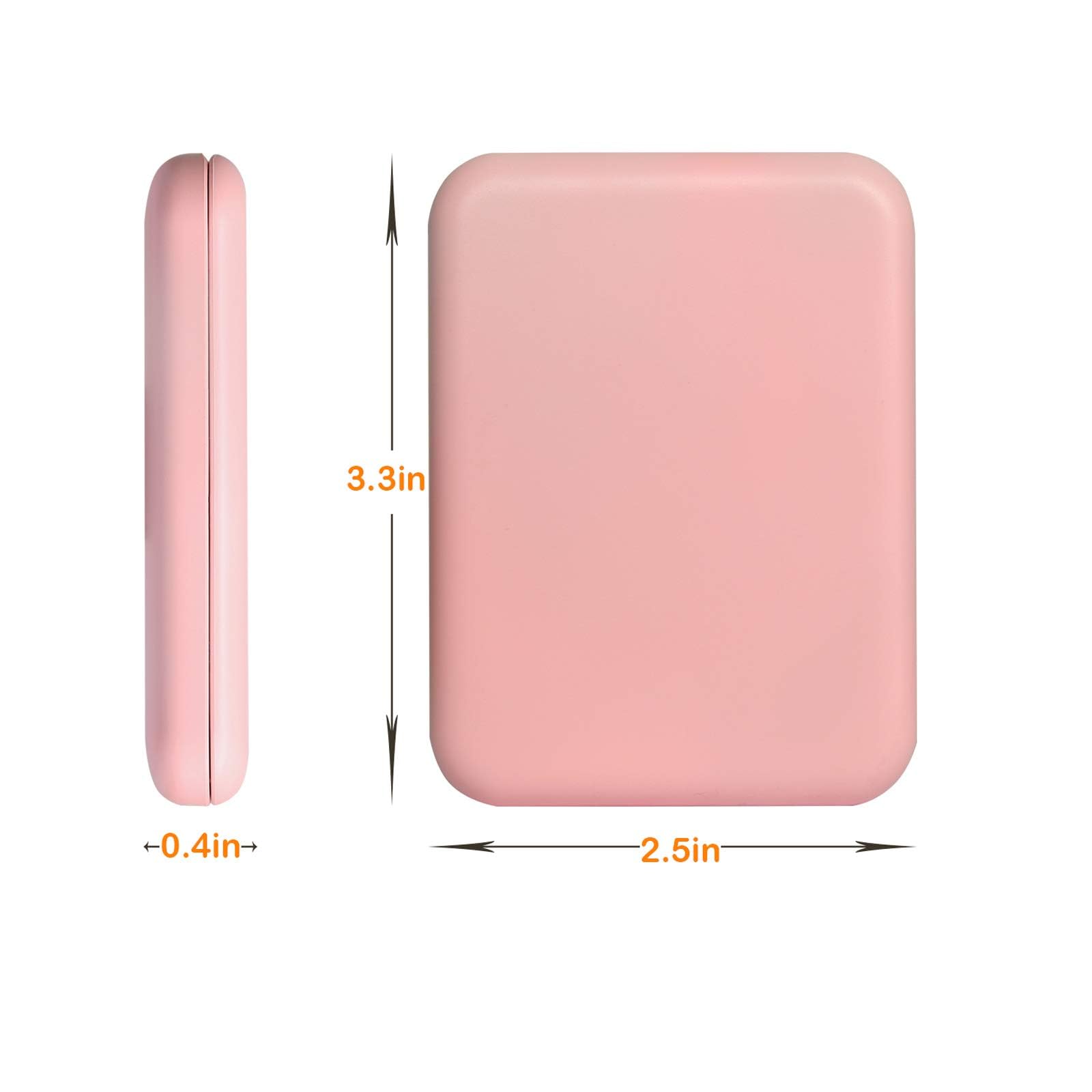 Kintion Pocket Mirror, 1X - 3X Magnification LED Compact Travel Ma - Kintion Official Product View 6