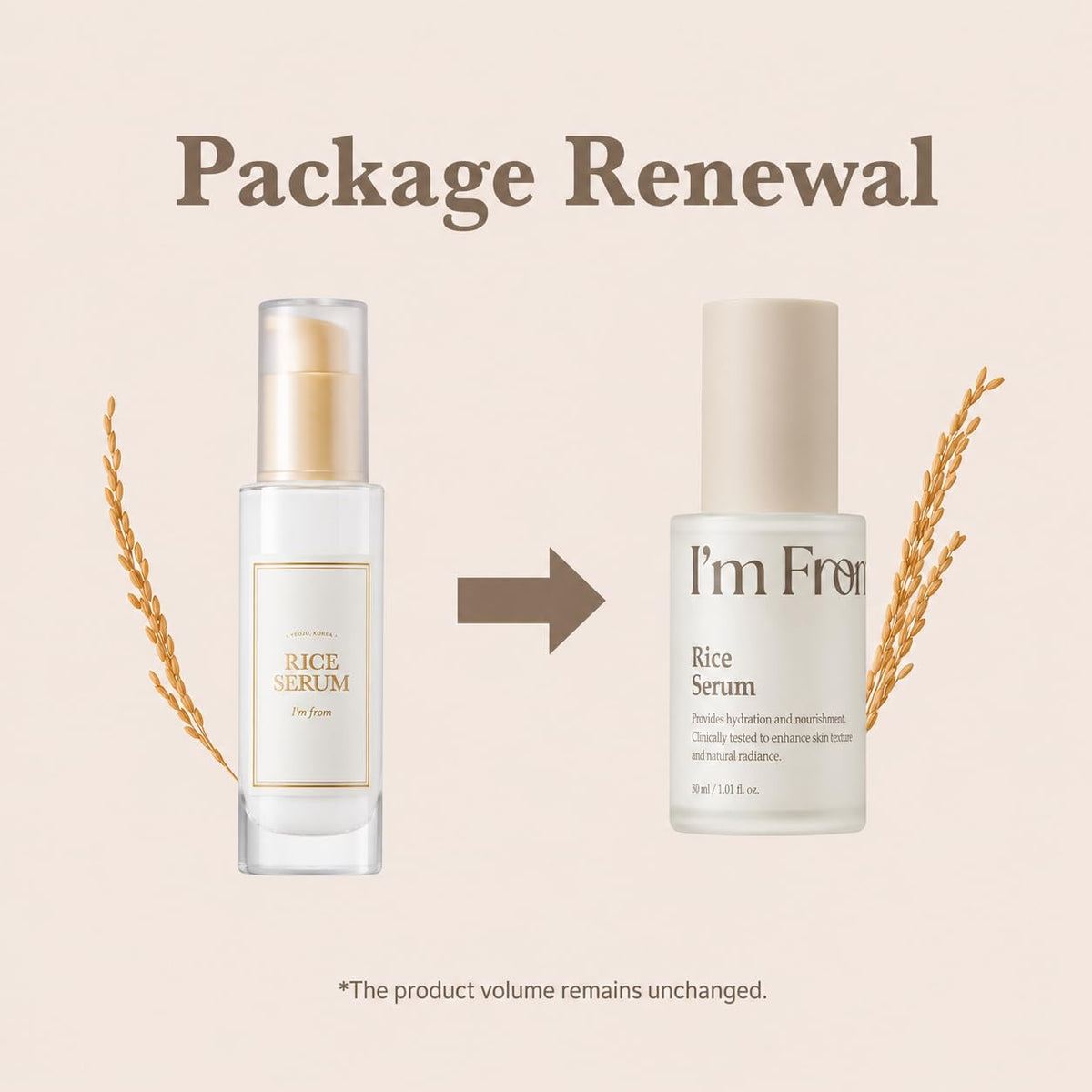 I m From Rice Serum Glow Deep Soothing Rice Serum Glass Dewy - I'm from Official Imagery - 2