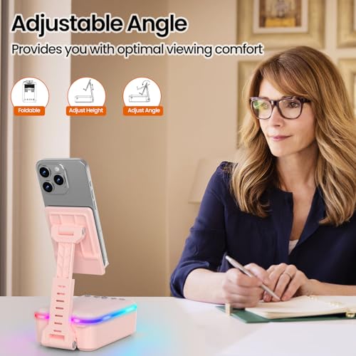 JTEMAN Gifts for Men Women,Cell Phone Stand with Bluetooth - Product Imagery