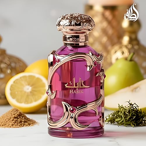 Lattafa Habik – Floral, Fruity, Fresh, Musky – Eau de Parfum - Product Imagery