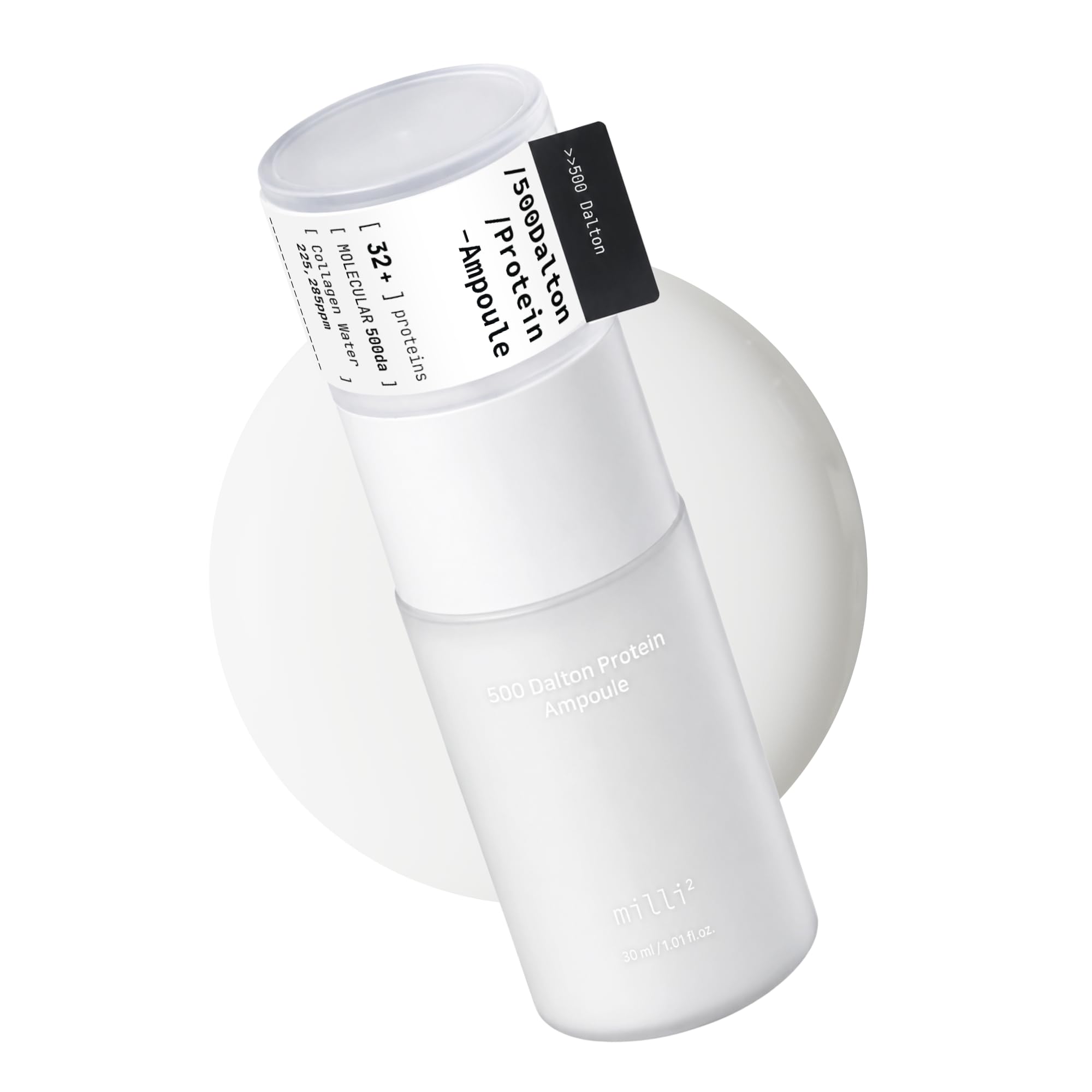 500 Dalton Protein Ampoule Serum with 32 Collagen Peptide - millimilli