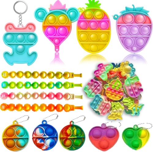 160 Pcs Fidget Toys Party Favors Pack, Randomly Selected Pop - Product Imagery
