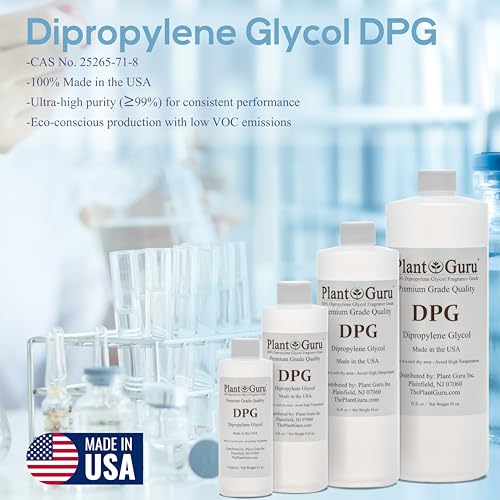 Dipropylene Glycol DPG 8 oz. - Fragrance Grade Carrier Oil - - Product Imagery