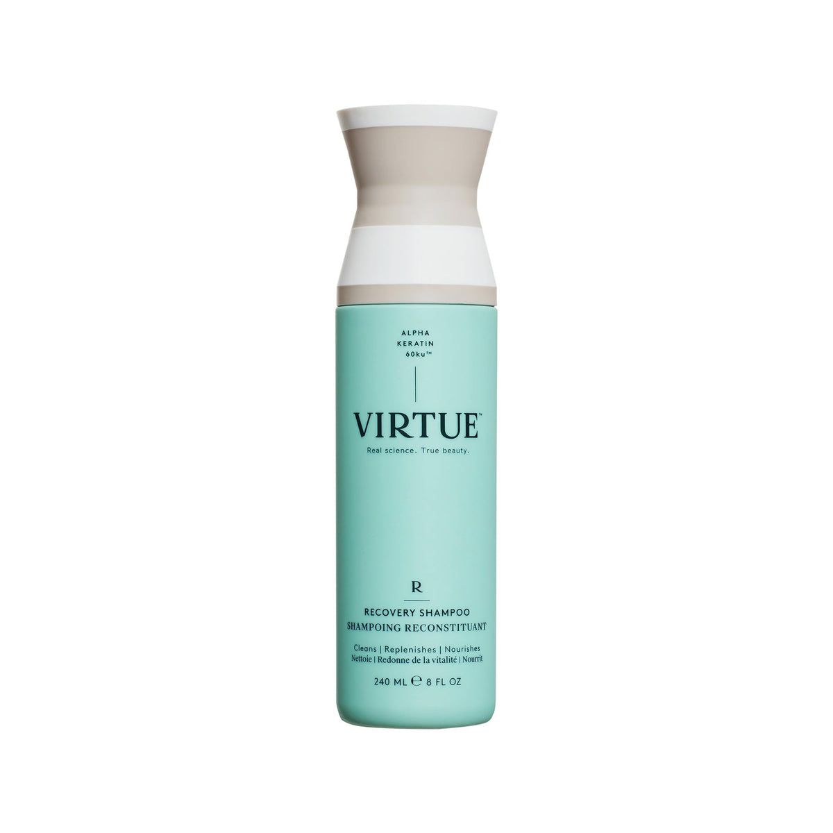 VIRTUE Recovery Sulfate Free Shampoo with Keratin and Baobab - Premium Selection Official Imagery - 2