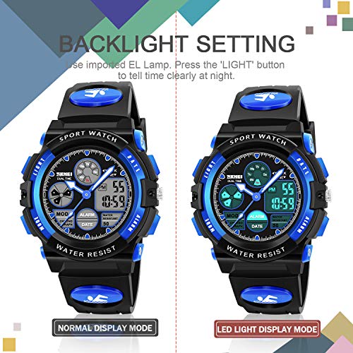 ATIMO LED Multi Function Waterproof Watch for Kids - Kids Gifts - Product Imagery