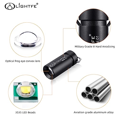 MINI01 Keychain Flashlight mini Keychain Light is Light, Small, - Product Imagery