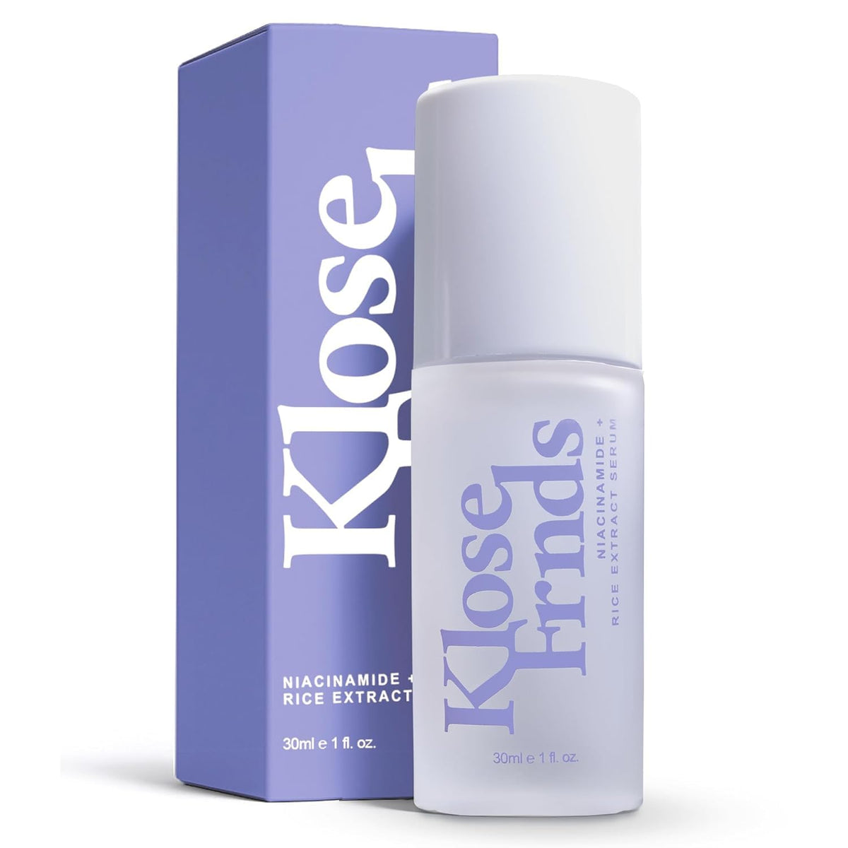 Niacinamide Rice Extract Facial Serum Hydrating Glow Face - KLOSE FRNDS Official Imagery - 2