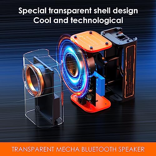 Transparent Wireless Bluetooth Speaker Portable Mini Speaker - Product Imagery