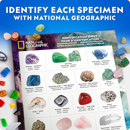 National Geographic Rock Collection with 300+ Gemstones and - Product Imagery