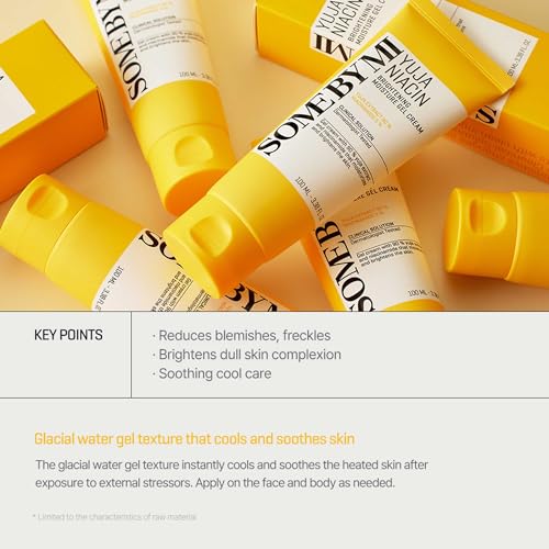 SOME BY MI Yuja Niacin Brightening Moisture Gel Cream - 3.38Oz, - Product Imagery