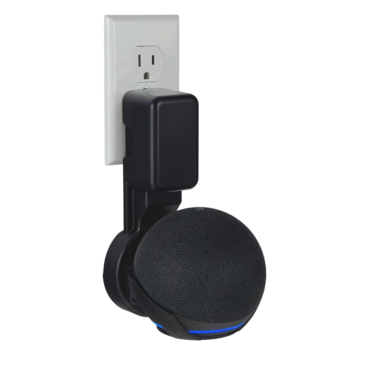 NoveraPrime ] Wall Mount Holder for Dot 4th & 5th Gen & Hopestar by NoveraPrime - Angle View 1