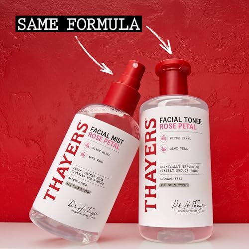 Thayers Alcohol-Free Witch Hazel Facial Mist Toner with Aloe - Product Imagery