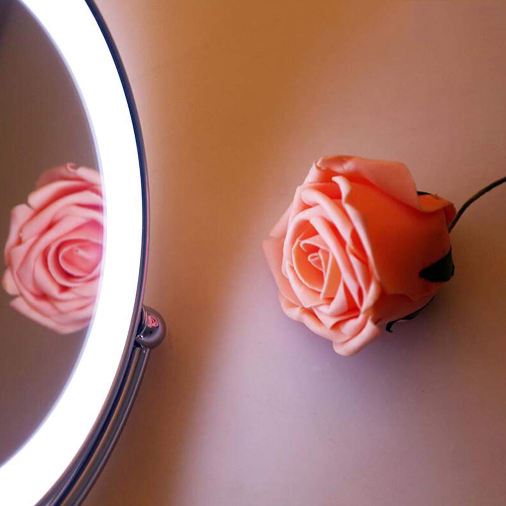 Makeup Vanity Mirror with Lights Two Sided Wall Mounted - VHFXZFLZ Official Imagery - 3