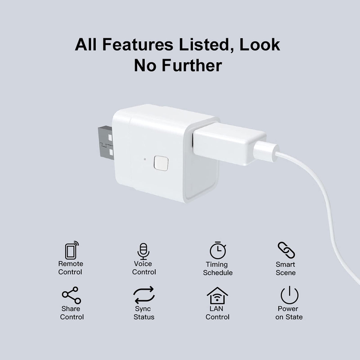 Tuya Micro DC 5V Smart WiFi Adaptor for USB Devices DIY - Splenssy Official Imagery - 6
