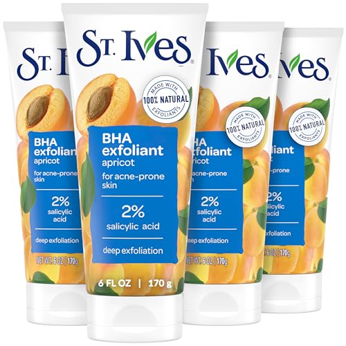 St. Ives Acne Control Apricot Face Scrub, Deep Exfoliator Skin - Product Imagery