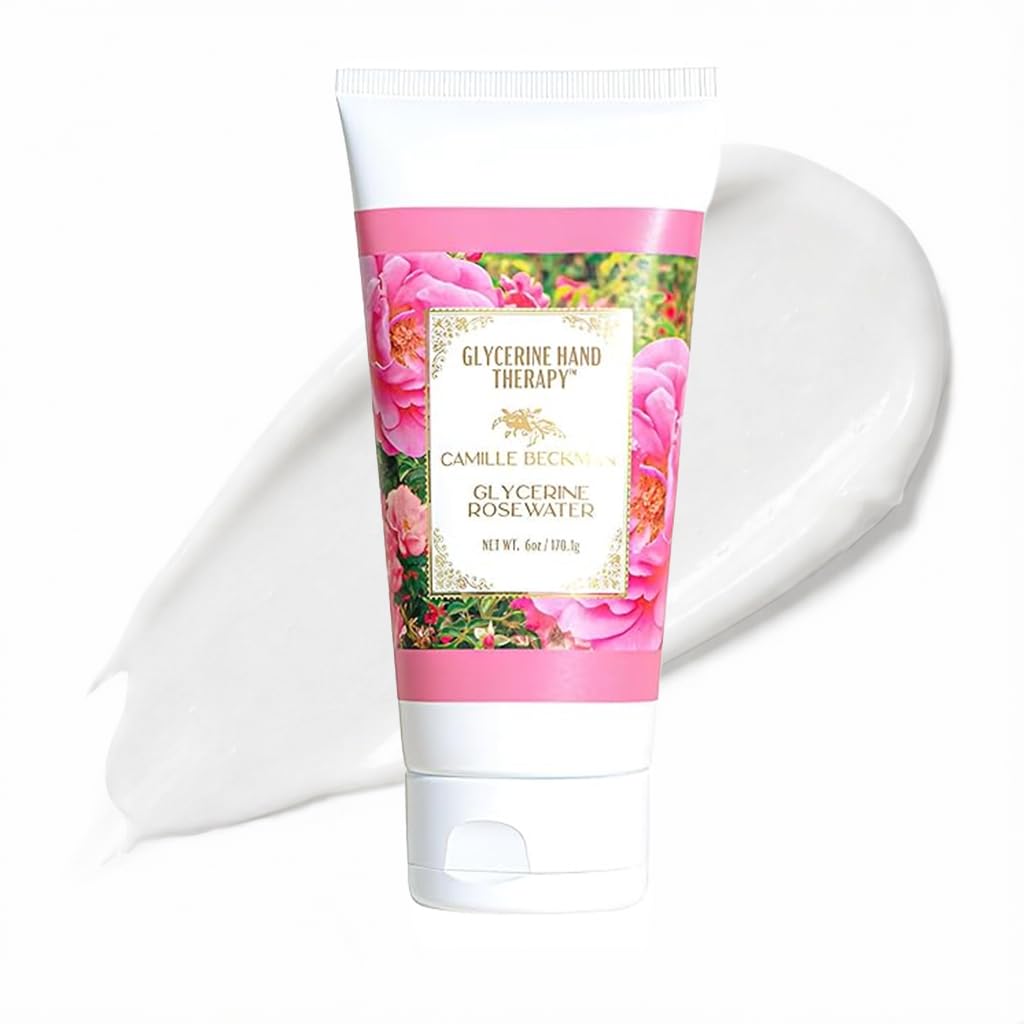 Camille Beckman Glycerine Hand Therapy Cream, French Vanilla, 8 - Camille Beckman