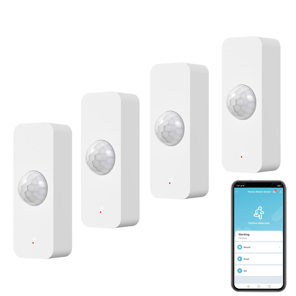 WiFi Motion Sensor Smart Motion Detector for Home Security - ORIKLON Official Imagery - 2