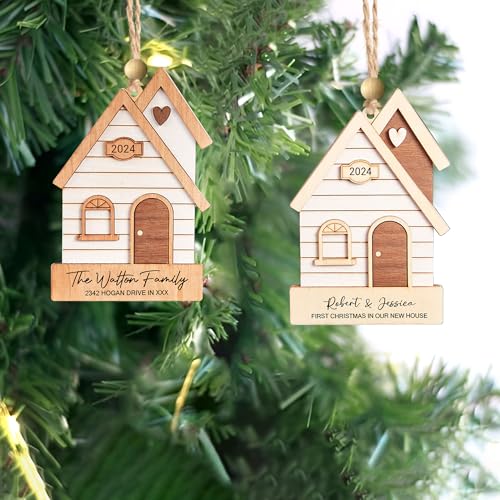 Our First Home Christmas Ornament, Agent Closing Gift for - Product Imagery