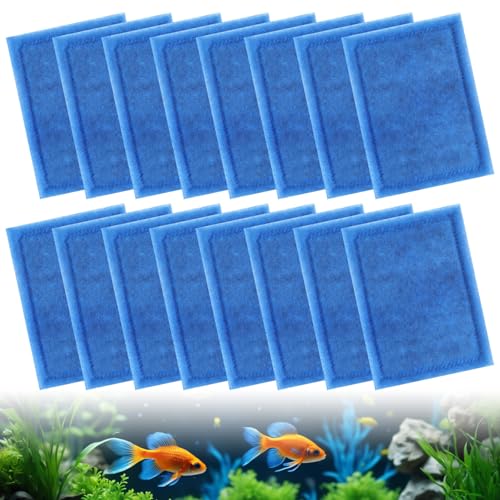 16 Pcs 10 20 Gallon Aquarium Filter Replacement for EZ - zisiueel Official Imagery - 1