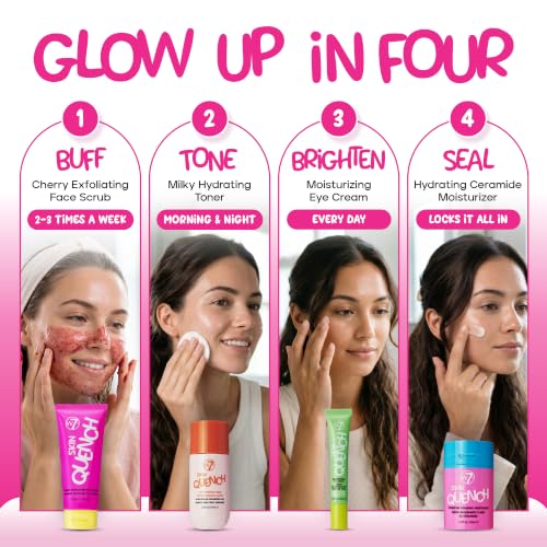 W7 Skin Quench Hydrate and Tone Skincare Set - Product Imagery