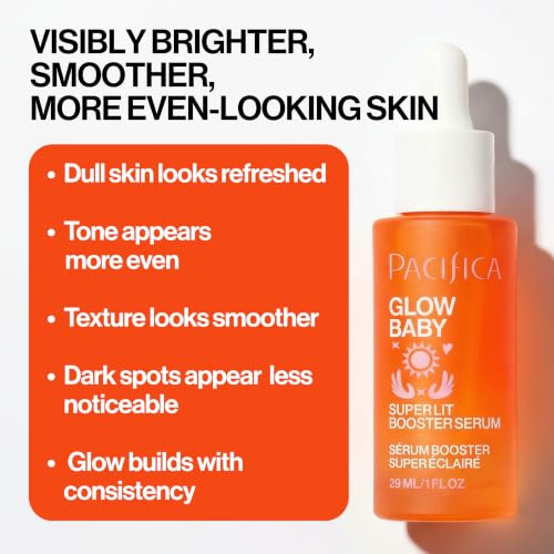 Pacifica Vitamin C Serum for Face – Glow Baby Brightening Faci... - Product Imagery