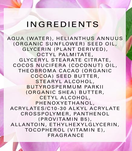 Botanical Beauty PLUMERIA WHIPPED BODY BUTTER with Shea Butter, - Product Imagery