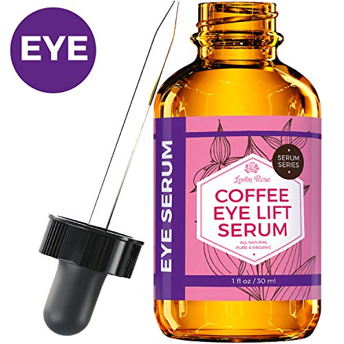 Leven Rose Coffee Oil Caffeine Serum for Eyes - Anti aging Organic Under Eye - Leven Rose Official Product View 1