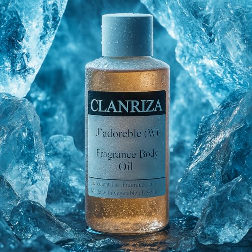 4 Fl Oz J'Adoreble Natural Fragrance Body Oil - Product Imagery