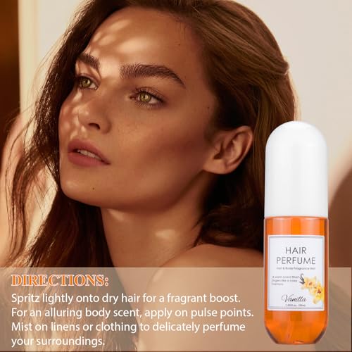 Vanilla Hair & Body Perfume Spray, Pheromones Perfumes for - Product Imagery