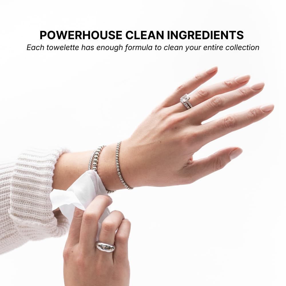 Shinery Radiance Towelettes Jewelry Cleaning Wipes for - Shinery Official Imagery - 6
