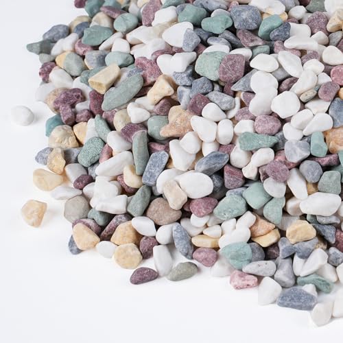 10 lbs Pea Gravel for Plants Aquarium Fish Tank 3 8 inch - Pulovin Official Imagery - 1