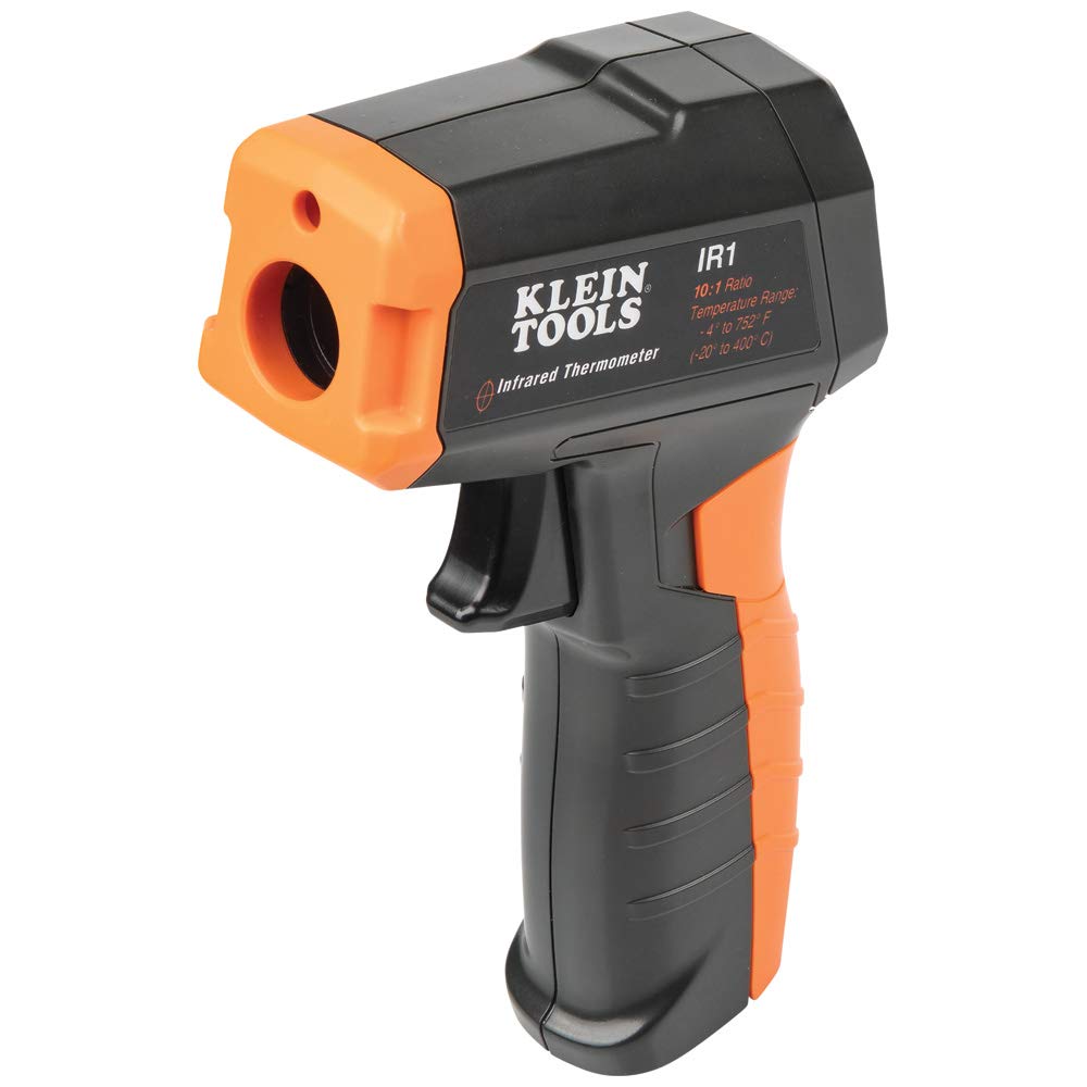 Klein Tools IR1 Infrared Thermometer with Targeting Laser - Premium Selection Official Imagery - 8