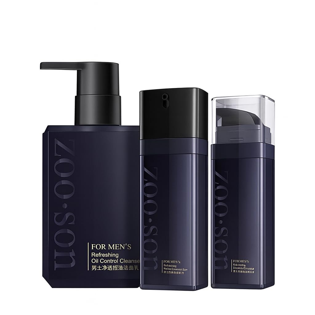Zoo Son Premium Men's Skincare Collection, Navy Blue, Luxury - Generic