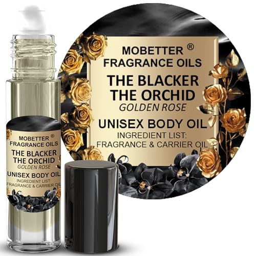 MOBETTER FRAGRANCE OILS The Blacker The Orchid Golden Rose - Product Imagery