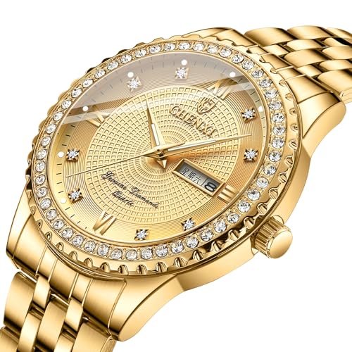 FANMIS His and Hers Couples Watch for Men and Women Stainless - Product Imagery