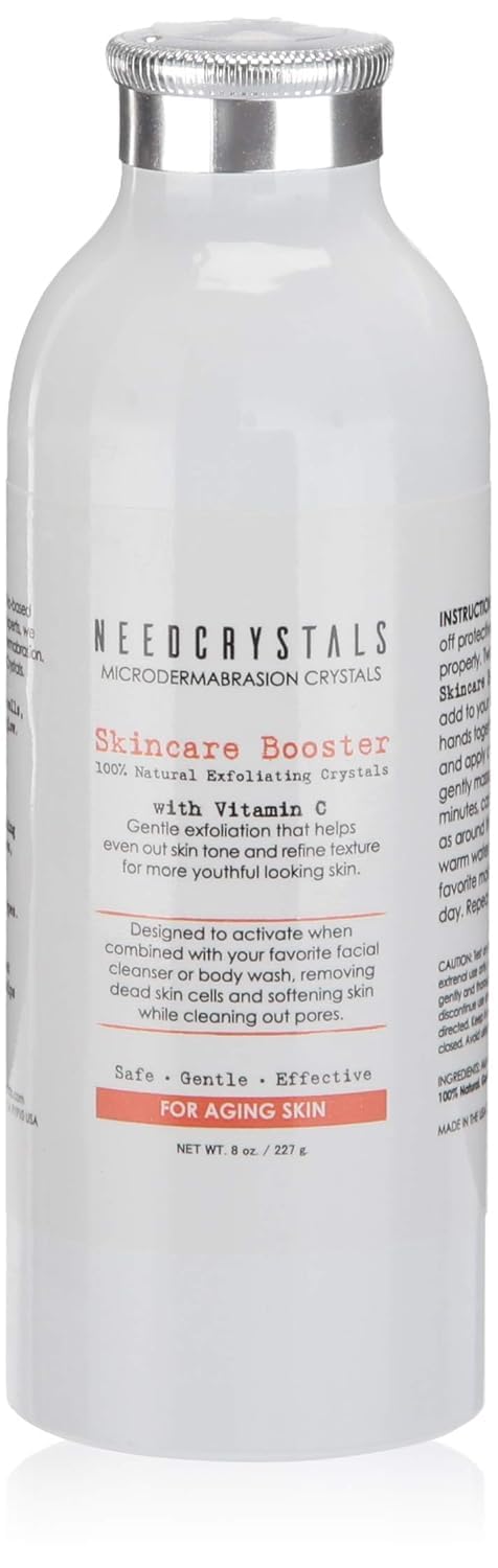 Microdermabrasion Crystals 8 oz - NeedCrystals Official Imagery - 8