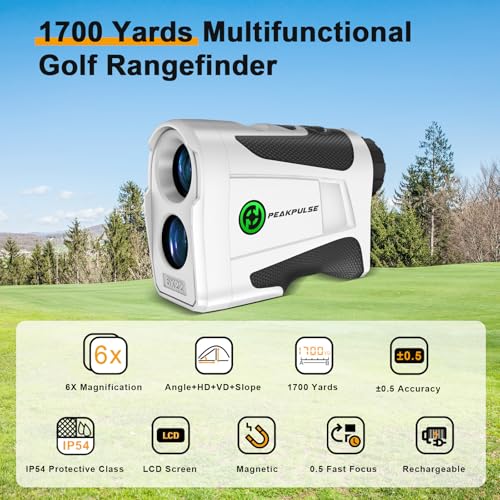 1200 1700 Yds Golf Rangefinder Easy to Clean Slope Magnet - Product Imagery