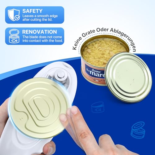 Electric Can Opener, Automatic Can Opener, Suitable for Any Size - Product Imagery
