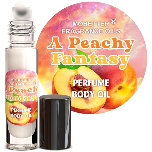 MOBETTER FRAGRANCE OILS A Peachy Fantasy Perfume Body Oil - Product Imagery